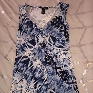 v neck sundress